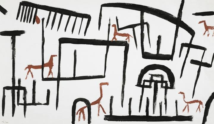 Animals in an Enclosure 1938