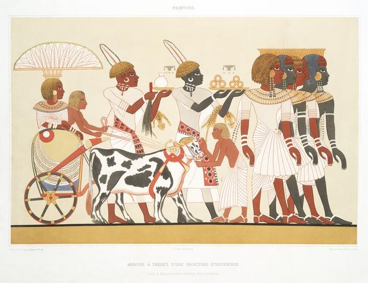 Ethiopian princess arrival Thebes (1878)