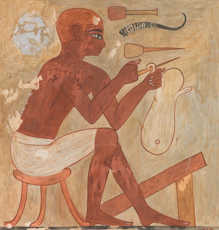 Sandal Maker Tomb of Rekhmire