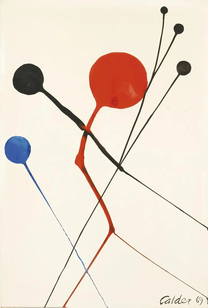 Airborne (1969), Paintings, Alexander Calder, Wallpaper, Wall Art, Acrylic, Stretch Ceiling, Glass Film, Wall Mural, Home Decor, Kids, Bedroom, living room, Office, UV Print, Flat bed, Embossed, Artist, Design, Canvas, Canvas Print, Art Prints, Foamboard, Sand Art, Vinyl, Tote Bag, Leather, Rexine, Carpet, Mat, Backlit Fabric, ACP, Print, Metal, Surat, Gujarat, India