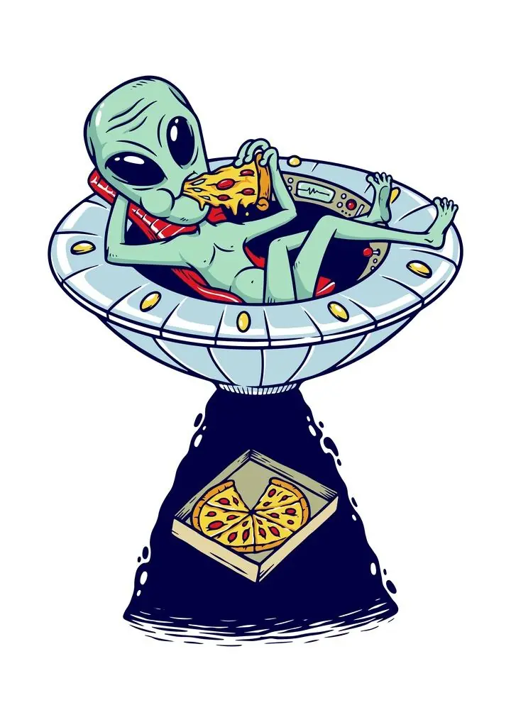 Alien Pizza Party