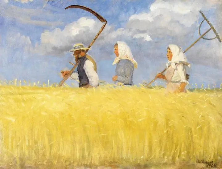 Anna Ancher’s Harvesters