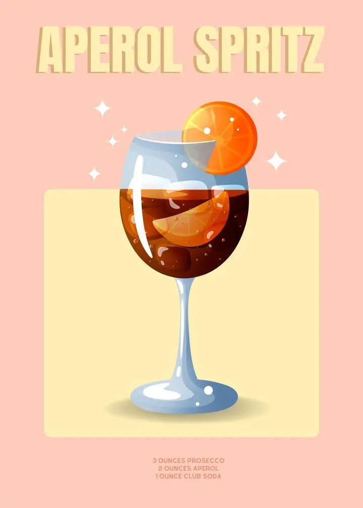 Aperol Spritz Fruity Refreshing Drink