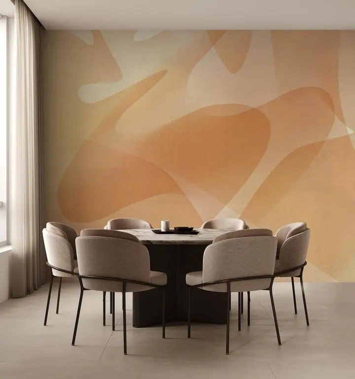 Beige Abstract Composition