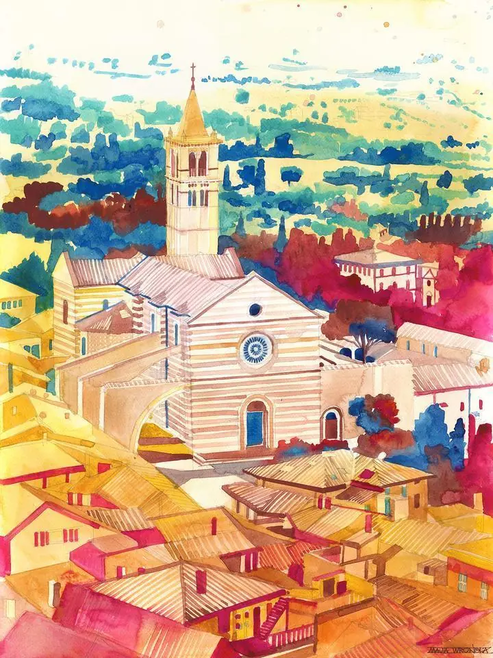 Beige Church Buildings