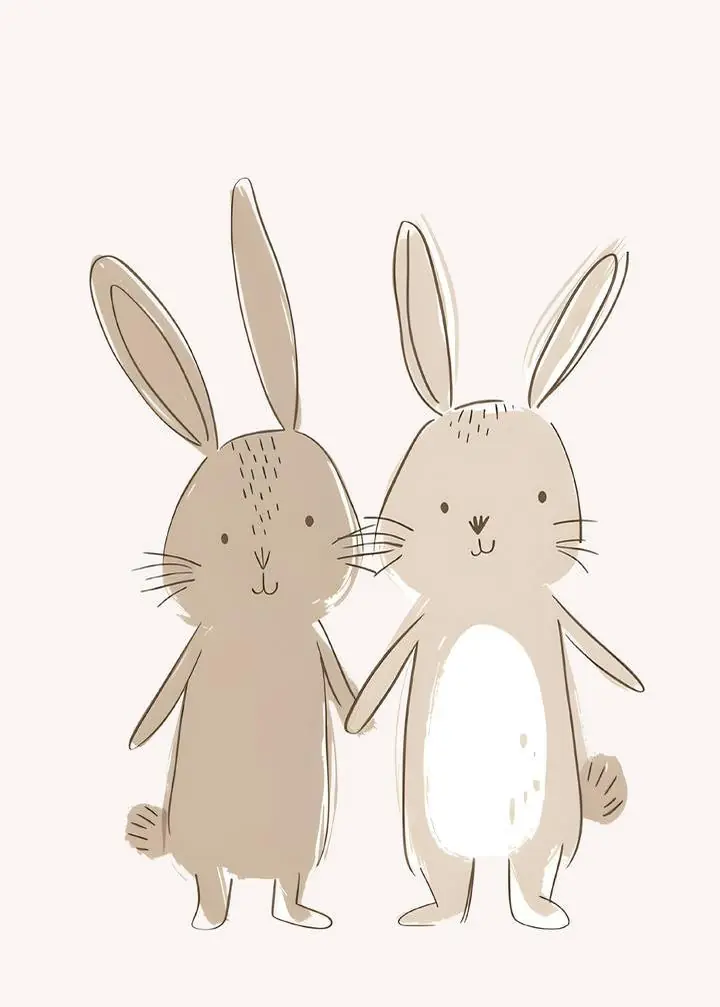 Beige Rabbits