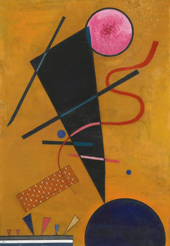 Beruhrung (Contact) (1924), Paintings, Wassily Kandinsky, Wallpaper, Wall Art, Acrylic, Stretch Ceiling, Glass Film, Wall Mural, Home Decor, Kids, Bedroom, living room, Office, UV Print, Flat bed, Embossed, Artist, Design, Canvas, Canvas Print, Art Prints, Foamboard, Sand Art, Vinyl, Tote Bag, Leather, Rexine, Carpet, Mat, Backlit Fabric, ACP, Print, Metal, Surat, Gujarat, India