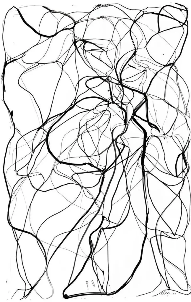 Black Abstract Art 8