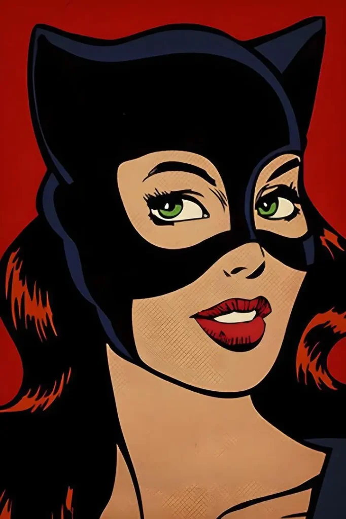 Black Catwoman Portrait