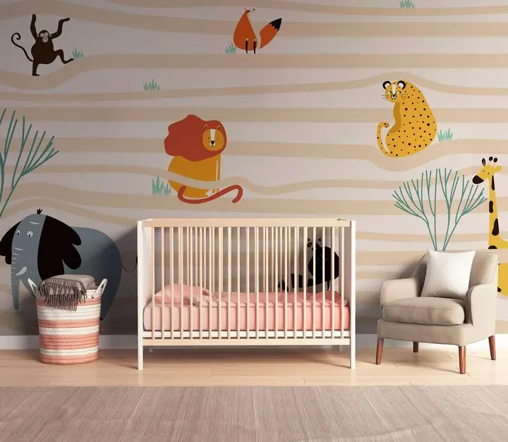 Black Monkey Gray Elephant Brown Fox