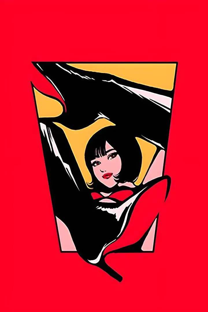 Black Red Woman Portrait, Aesthetic Art, Pop Art, Wallpaper, Wall Art, Acrylic, Stretch Ceiling, Glass Film, Wall Mural, Home Decor, Kids, Bedroom, living room, Office, UV Print, Flat bed, Embossed, Artist, Design, Canvas, Canvas Print, Art Prints, Foamboard, Sand Art, Vinyl, Tote Bag, Leather, Rexine, Carpet, Mat, Backlit Fabric, ACP, Print, Metal, Surat, Gujarat, India