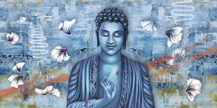 Blue Buddha 2