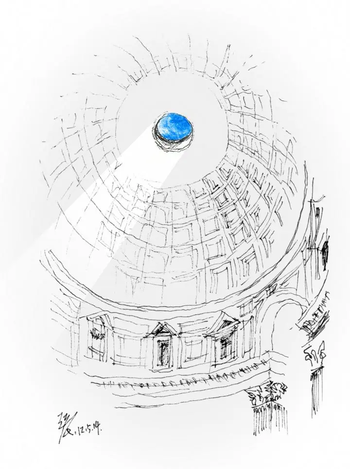 Blue Dome Interior