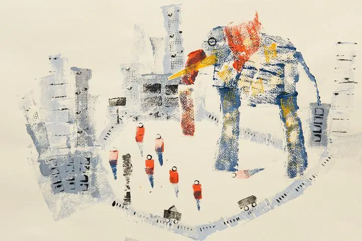 Blue Elephant People