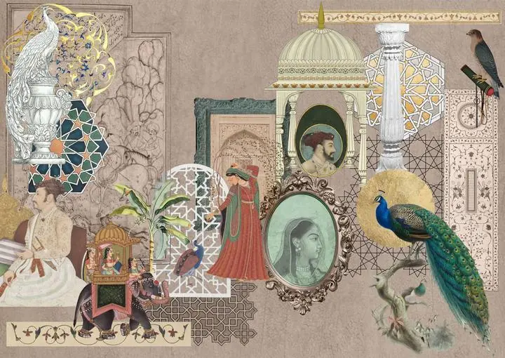 Blue Green Peacock 2