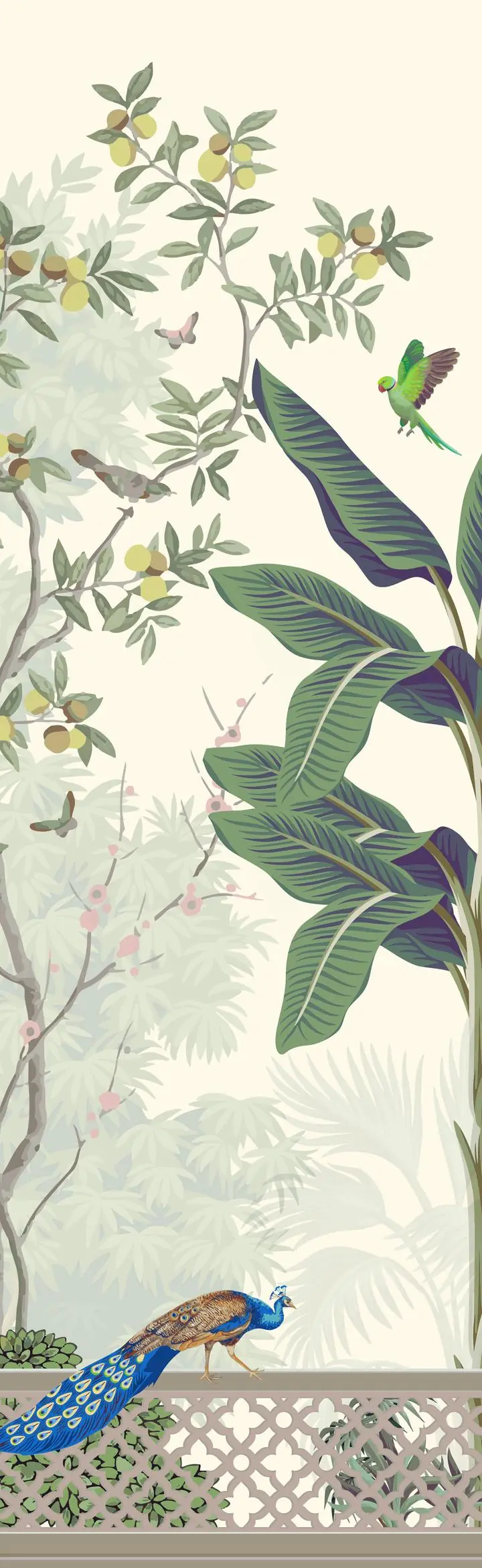 Blue Peacock Bird, Indian Art, Pichwai, Pichwai Portrait, Wallpaper, Wall Art, Acrylic, Stretch Ceiling, Glass Film, Wall Mural, Home Decor, Kids, Bedroom, living room, Office, UV Print, Flat bed, Embossed, Artist, Design, Canvas, Canvas Print, Art Prints, Foamboard, Sand Art, Vinyl, Tote Bag, Leather, Rexine, Carpet, Mat, Backlit Fabric, ACP, Print, Metal, Surat, Gujarat, India