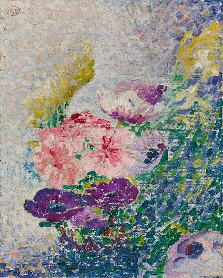 Bouquet de pavots et chrysanthemes (1905)