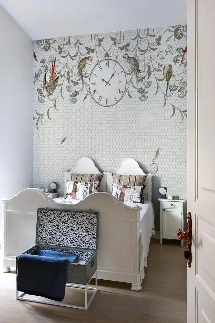 Brown Clock Red Bird Butterfly, Wallpaper, Tropical, Wallpaper, Wall Art, Acrylic, Stretch Ceiling, Glass Film, Wall Mural, Home Decor, Kids, Bedroom, living room, Office, UV Print, Flat bed, Embossed, Artist, Design, Canvas, Canvas Print, Art Prints, Foamboard, Sand Art, Vinyl, Tote Bag, Leather, Rexine, Carpet, Mat, Backlit Fabric, ACP, Print, Metal, Surat, Gujarat, India