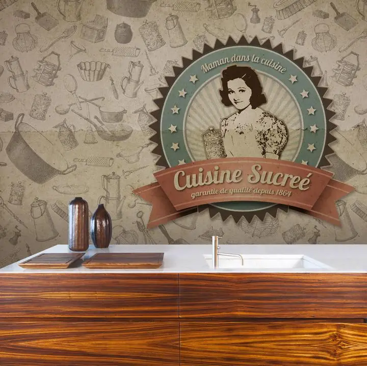 Brown Kitchen Utensil Collection