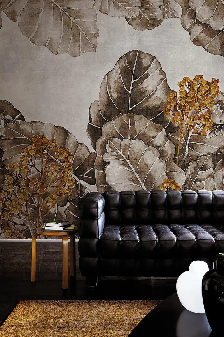 Brown Leaves Golden Berries, Wallpaper, Tropical, Wallpaper, Wall Art, Acrylic, Stretch Ceiling, Glass Film, Wall Mural, Home Decor, Kids, Bedroom, living room, Office, UV Print, Flat bed, Embossed, Artist, Design, Canvas, Canvas Print, Art Prints, Foamboard, Sand Art, Vinyl, Tote Bag, Leather, Rexine, Carpet, Mat, Backlit Fabric, ACP, Print, Metal, Surat, Gujarat, India