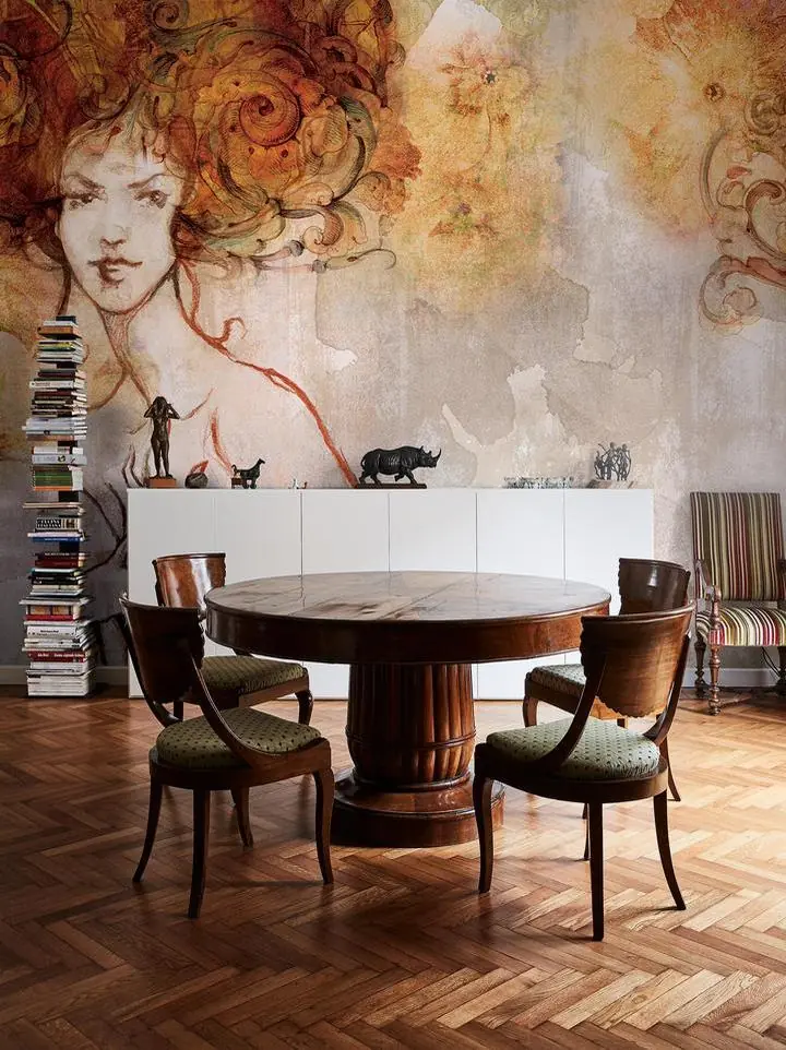 Brown Red Hair Woman