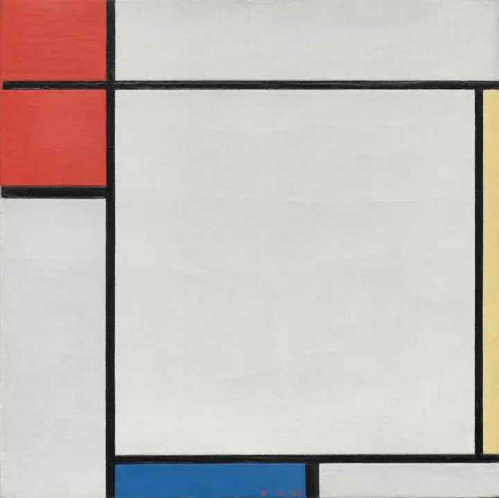 Composition with Red Yellow and Blue (1927)