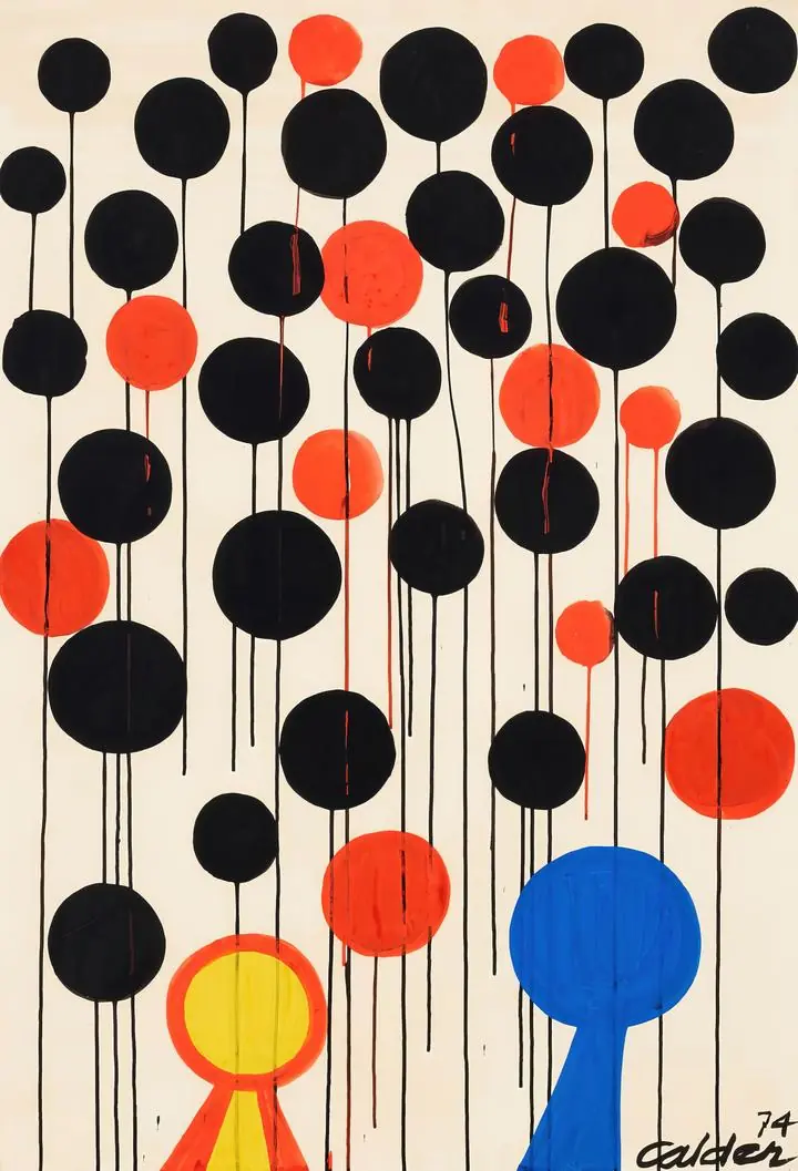 Envol (1974), Paintings, Alexander Calder, Wallpaper, Wall Art, Acrylic, Stretch Ceiling, Glass Film, Wall Mural, Home Decor, Kids, Bedroom, living room, Office, UV Print, Flat bed, Embossed, Artist, Design, Canvas, Canvas Print, Art Prints, Foamboard, Sand Art, Vinyl, Tote Bag, Leather, Rexine, Carpet, Mat, Backlit Fabric, ACP, Print, Metal, Surat, Gujarat, India