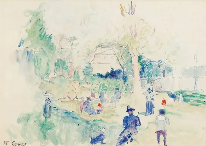 Etude Pour Le Ranelagh (1900)