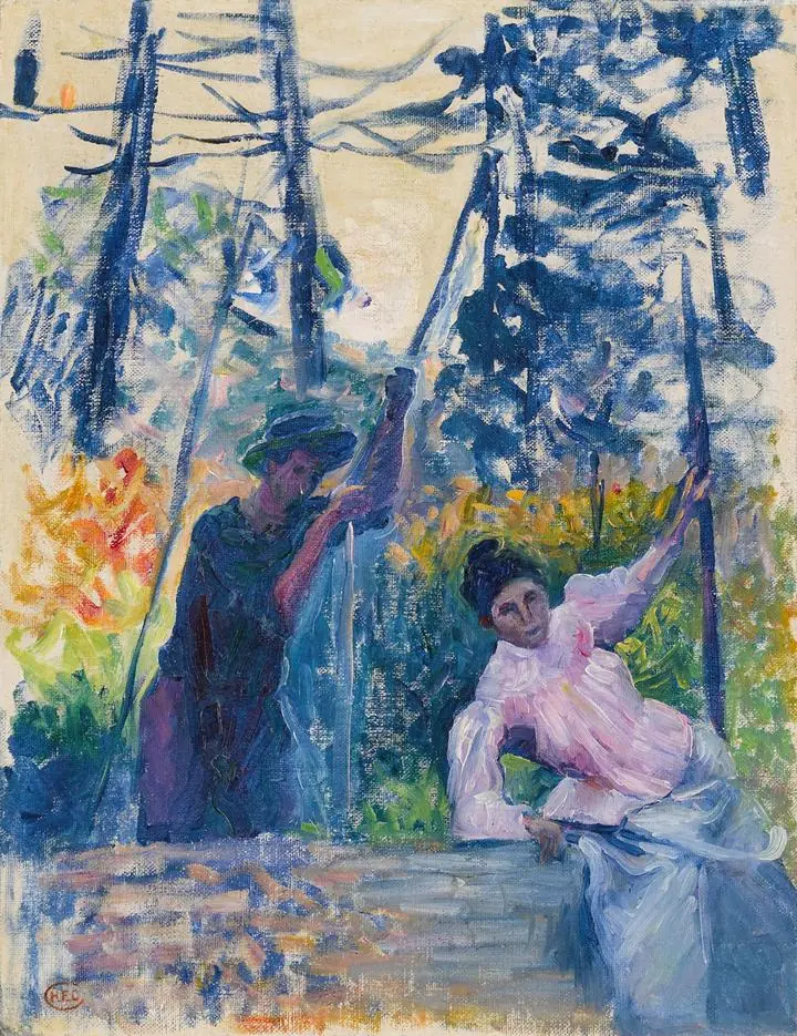 Etude pour Jardin en Provence (1901)