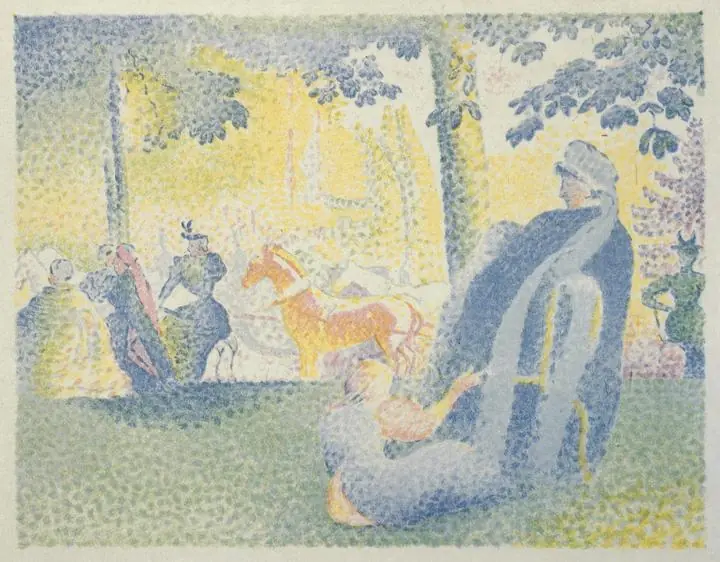 In The Champs Elysees (1898)