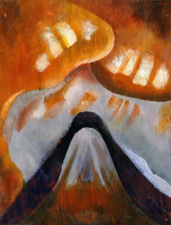 Mountain and Sky (circa 1925)