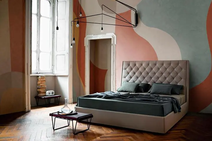 Orange Abstract Art Composition