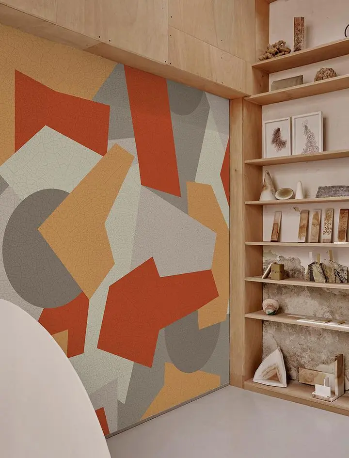 Orange Geometric Shapes